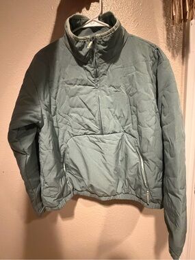 Avalanche Sage Quilted Pullover Jacket